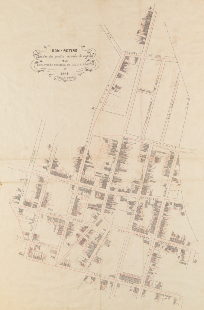 Bom-Retiro old map image